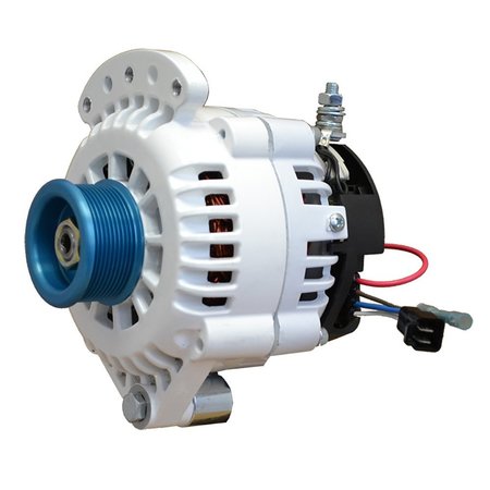 BALMAR Alternator 120 AMP 12V 1-2in Single Foot Spindle Mount J10 Pulley w/Isolated Ground 621-120-J10